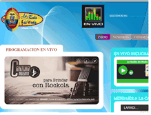 Tablet Screenshot of laradiodemodaecuador.com